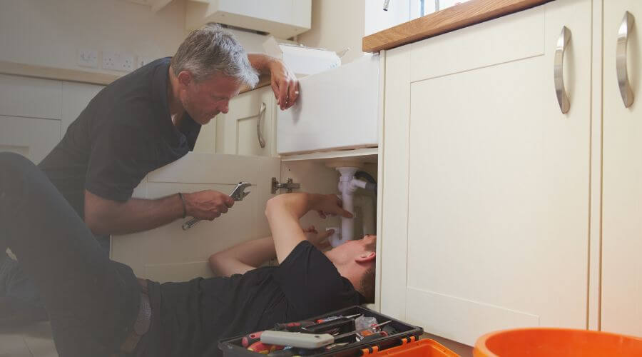 Professional burst pipe repair services in Goldthwaite, TX